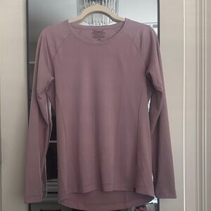 Patagonia Women's Purple AND Sage Green Long Sleeve Top. Two for $35!